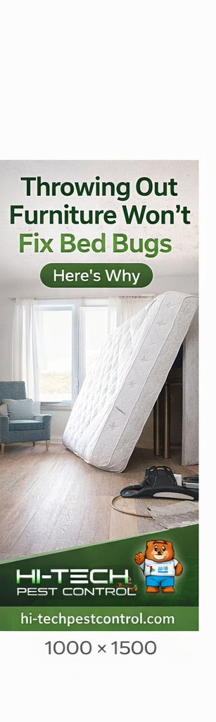 Calendar marking 30-day follow-up period after bed bug treatment to confirm full eradication and no reinfestation.