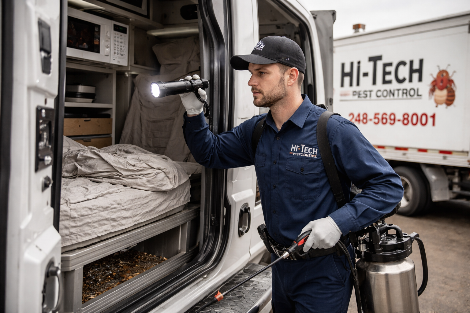 Michigan's bed bug exterminator