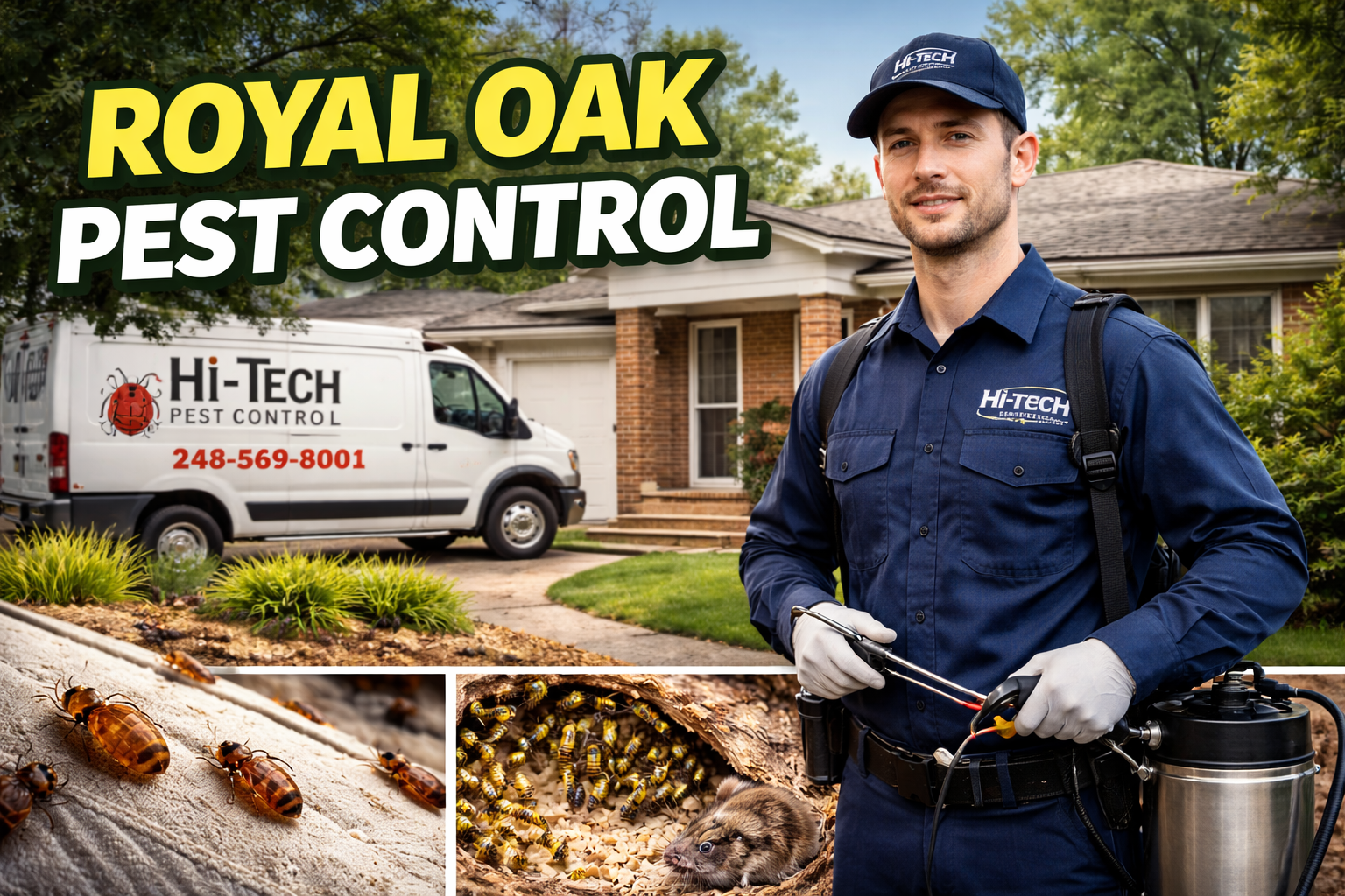 Royal Oak Pest Control Oakland County