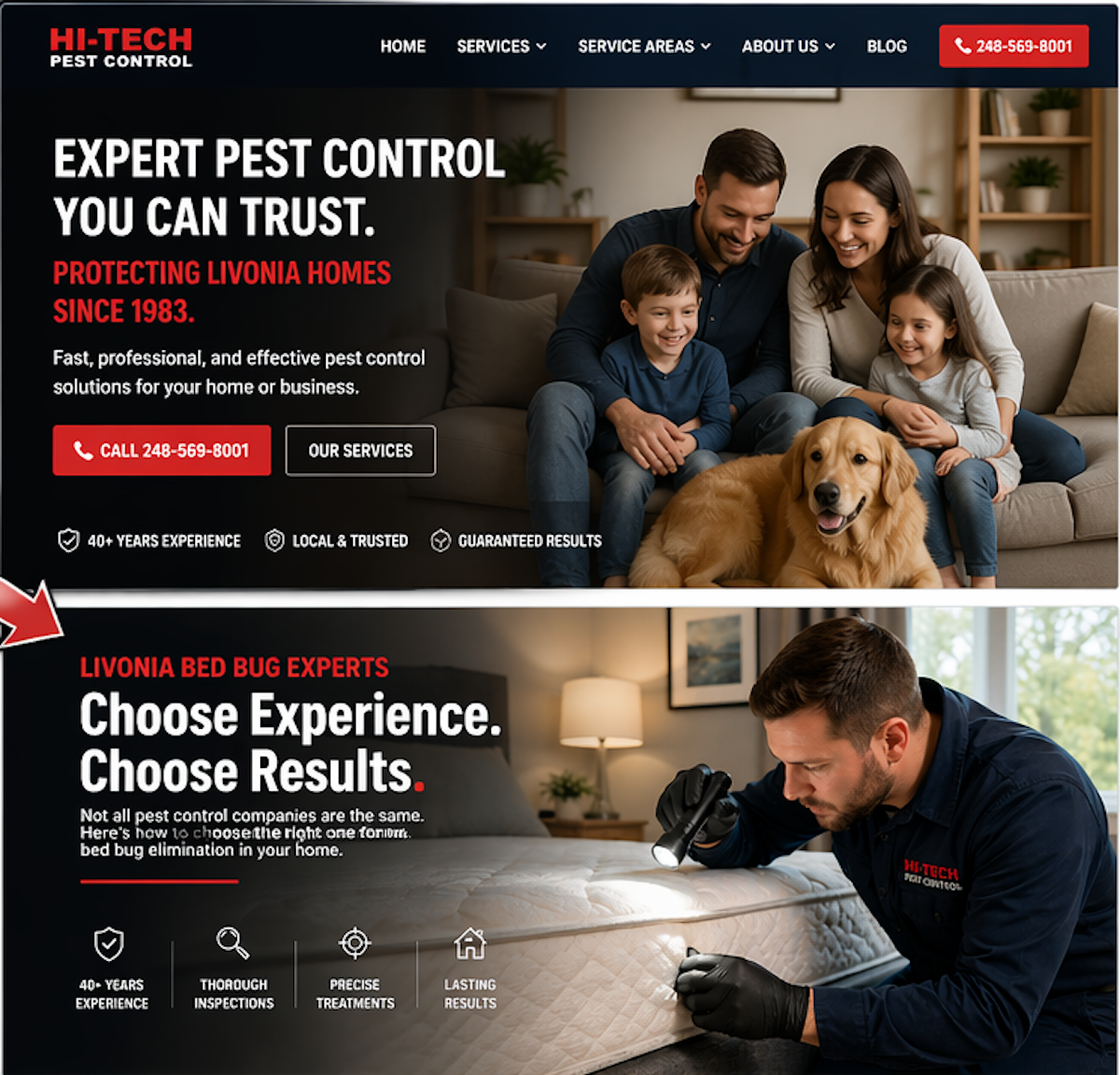 Livonia bed bug credibility