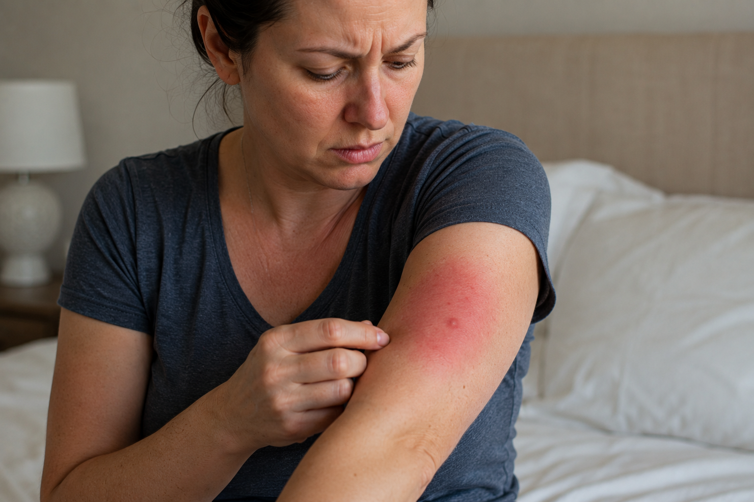 Bed bug bite Pontiac Michigan